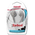 Budget Stereo Earbuds, White